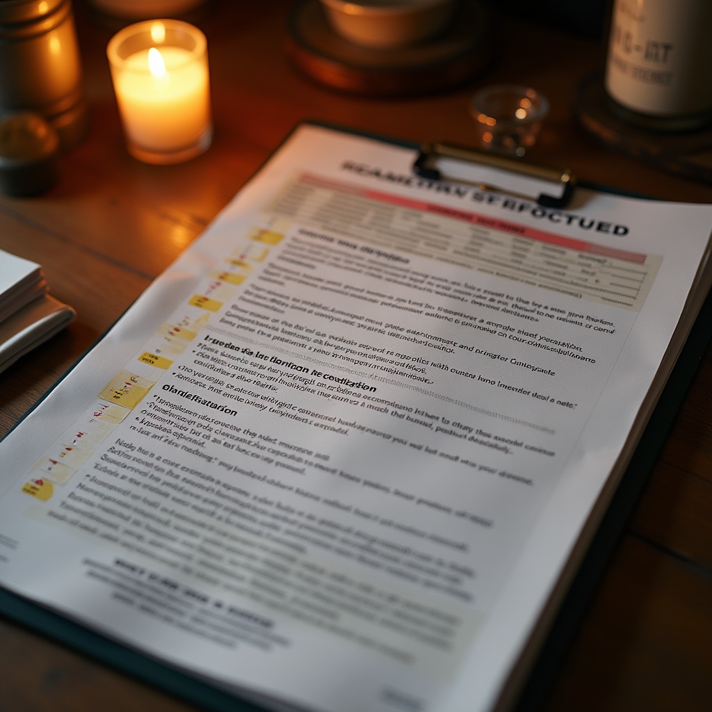 Sample complex property report showing multiple issues requiring attention